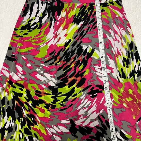 KASPER Pull-on Printed Skirt SZ PM - Picture 9 of 9